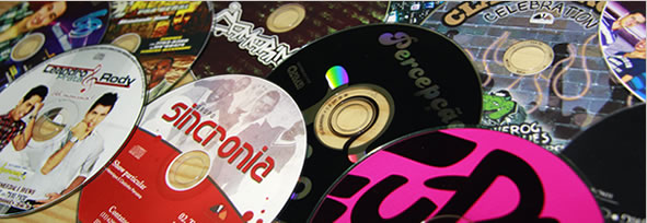 imagem com cds