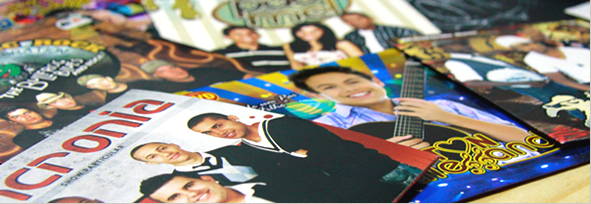 imagem com cds